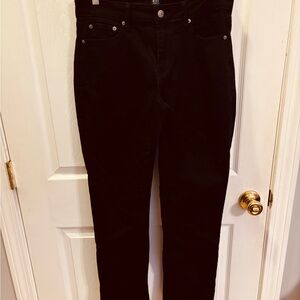 GAP denim women’s  Straight Black Jeans